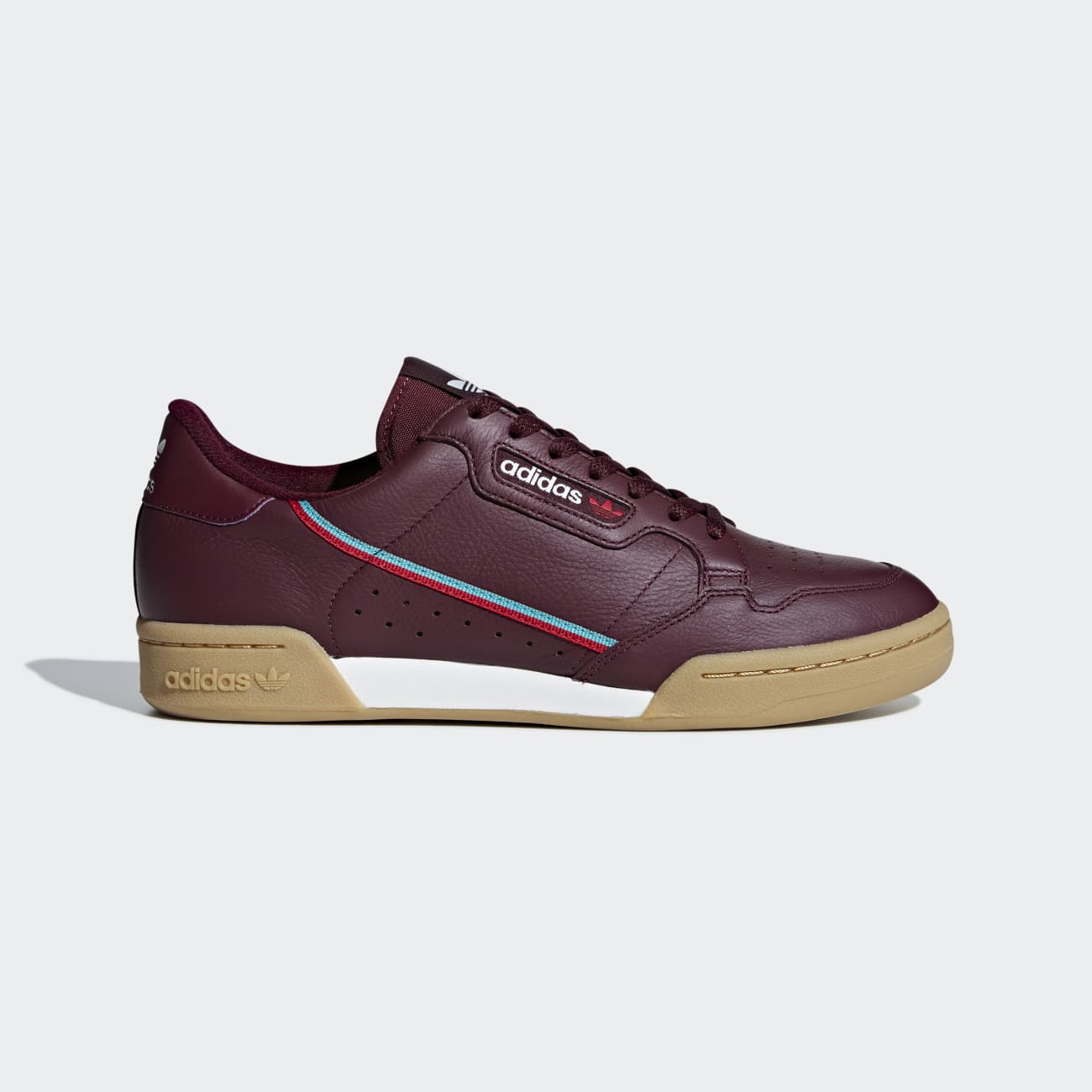 Adidas Continental 80 Férfi Originals Cipő - Piros [D60696]